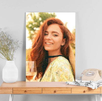 Kişiselleştirilmiş Fotoğraf İle Özel Mozaik Hatıra